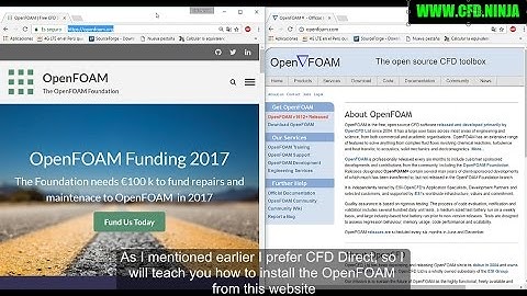 ✅ OpenFOAM - Install - Part 1/3