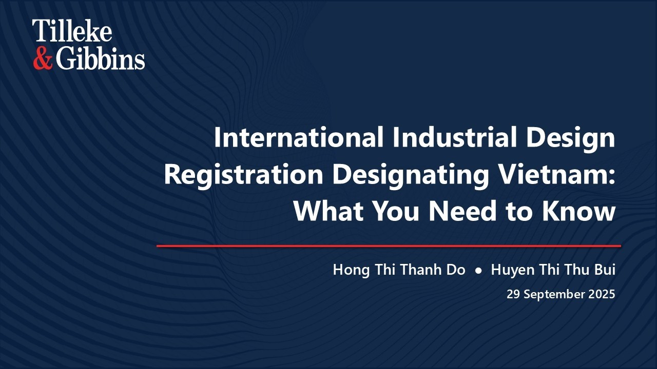 Episode 10: International Industrial Design Registrations Designating ...