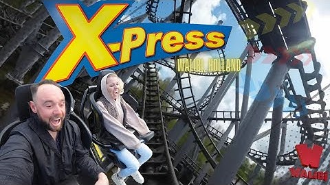 X-Press, Front Row POV, 4K, Walibi, Holland.