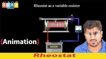 how rheostat work | rheostat as variable resistor | rheostat as potential divider #swaj #resistance