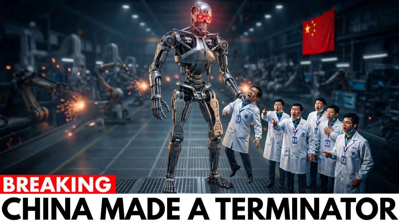 China Just Revealed A Real Life Terminator Robot That Goes Too Far