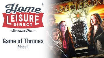 Game of Thrones Pinball Machine (STERN 2015)