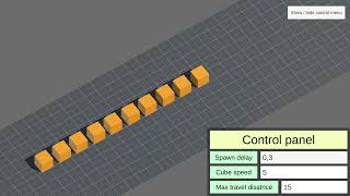 Playclapp Task - Cube spawner