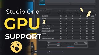 Studio One 5 Now Support GPU Performance