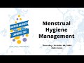 Side Event: Menstrual Hygiene Management - Oct. 29