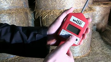 WILE Hay/Straw Moisture Probe 500mm Hand Held, Video Intro