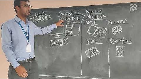 Computer,Class-1,Ch-1, Computer-A Machine,part-1