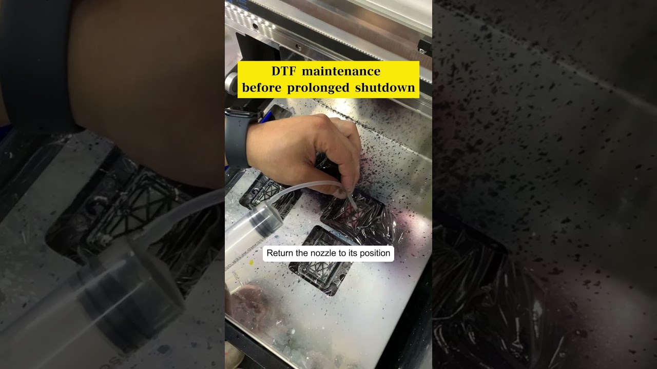 Maintain your DTF printer