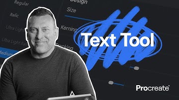 Experimenting with Text Tool | Learn to Procreate