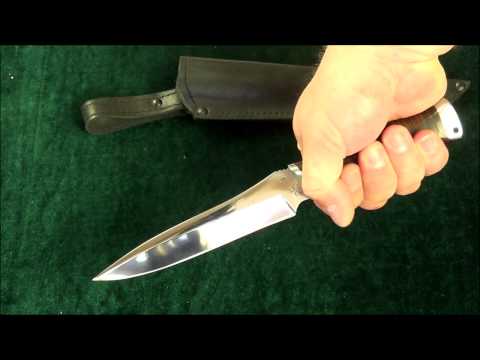 Нож Стриж-1 (сталь 95Х18), кожа. А.Титов Нож Стриж-1 (сталь 95Х18), кожа. А.Титов