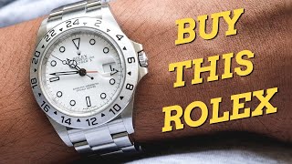 5 Reasons to Buy The ROLEX Explorer II 16570 (Polar Dial)