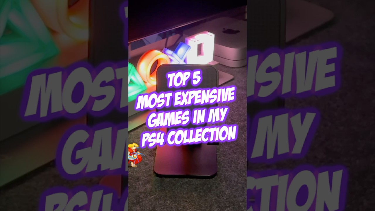 TOP 5 MOST EXPENSIVE GAMES IN MY 