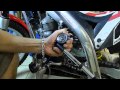 Проверка кривошипной камеры двигателя на герметичность в мастерской Мото50