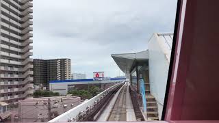 大阪メトロニュートラムの全区間前面展望(完全自動運転走行)の様子