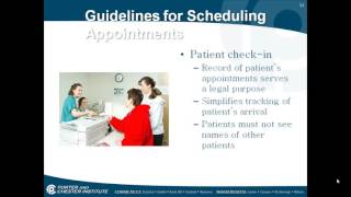 Patient Scheduling  -  Part 2