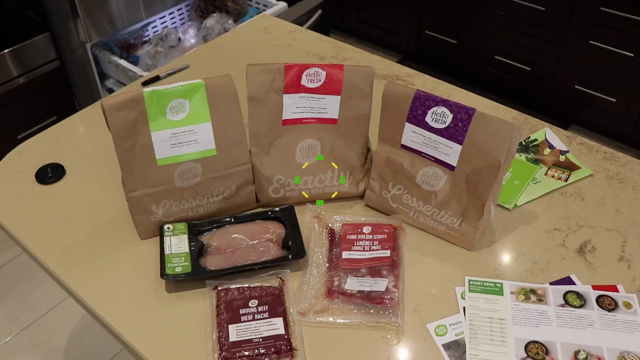 HOW TO MAKE TACOS HELLO FRESH COOKING UNBOXING YouTube