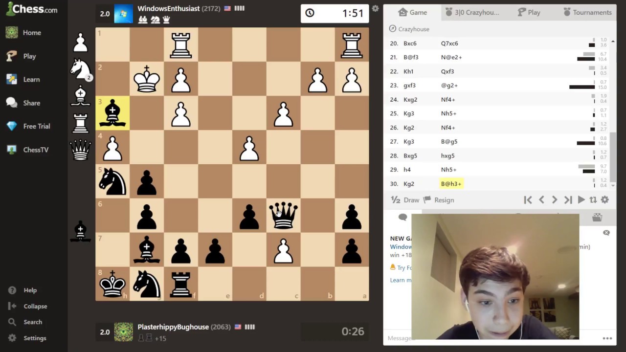 Crazyhouse 3Minute Swiss on 1 YouTube