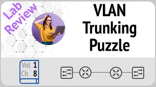 Config Lab Review: VLAN Trunking Puzzle 1