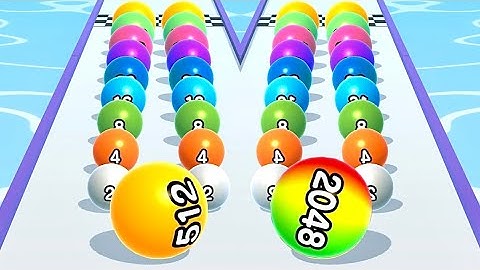 Ball Run 2048 💸🎱🏀 MAX LEVELS!! All Levels Gameplay Walkthrough Android, iOS NEW UPDATE