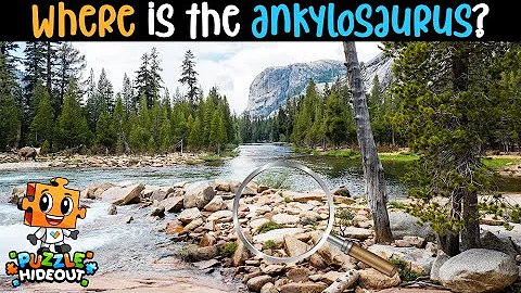 Find the Hidden Dinosaurs in 20 Seconds #8 | Hidden Animals Optical Illusions | Puzzle Hideout 🦕🦖🧩