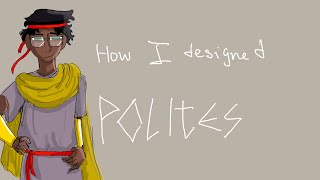 Polites’s character design | Epic the musical