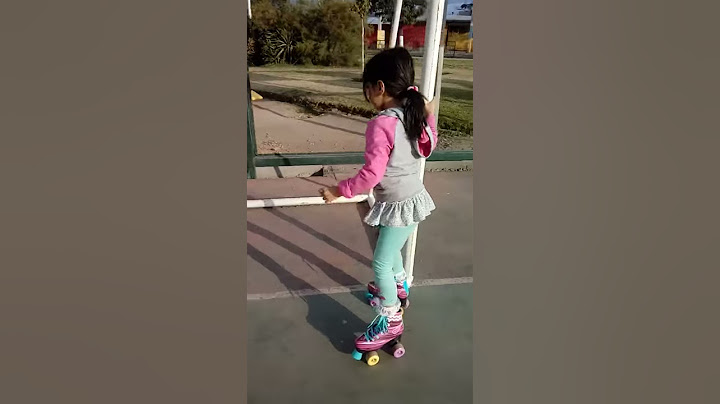 Patinando por primera vez
