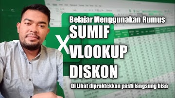 Belajar Rumus SUMIF di excel untuk pemula