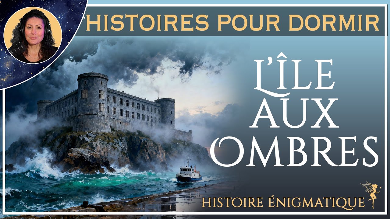 Histoire pour dormir énigmatique |  L'île aux ombres  |  (Collection Fée de Minuit) |  VOIX HUMAINE