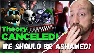 WE SHOULD BE ASHAMED! Game Theory: Why You HATE My Theories (FNAF) REACTION!!!