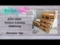 20242025 annual catalog unboxing  stampin up