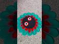 simple jagannath rangoli design#rangoli#art#shortsfeed#shorts#kolam#jagannath#viral#ytshorts#muggulu