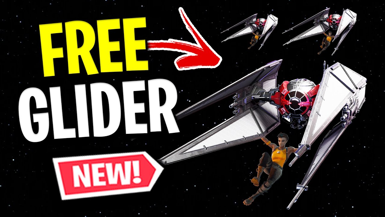 How To UNLOCK The "Whisper Glider" For FREE! (Fortnite Star Wars) YouTube