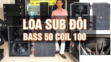 Đánh giá Bộ Loa Sub Hầm Đôi Neo | Bass 50 coil 100