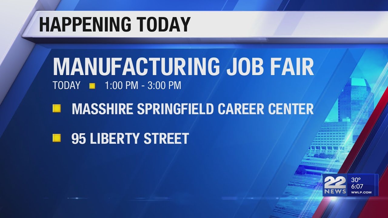 Springfeild Job Springfield Career Center to highlight manufacturing jobs - YouTube