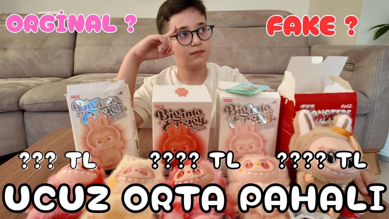 Ucuz Orta Pahalı LABUBU Farkları Neler ? Original or Fake LABUBU