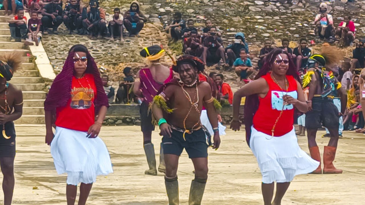 LOMBA. Tarian budaya, HUT RI KE 80 (KABUPATEN PUNCAK) - 2025