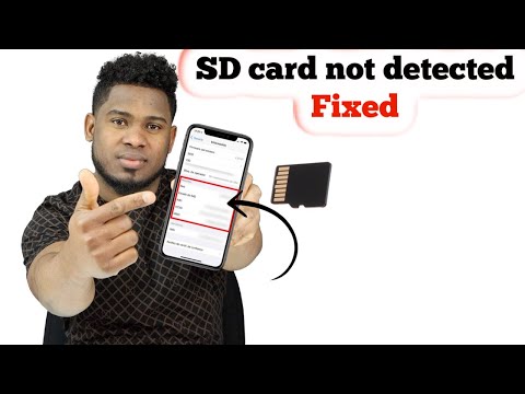 Video: How To Determine Why The Phone Does Not See The Memory Card