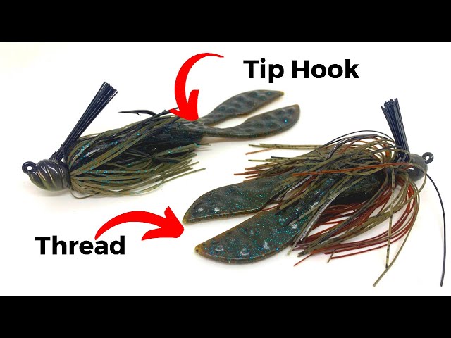 Do You Thread Chunk Trailers Onto Your Jigs or Hook Them With Just