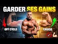 Comment maintenir tes gains musculaire hors cycle !