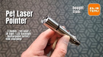 Pet Laser Pointer 3 in 1