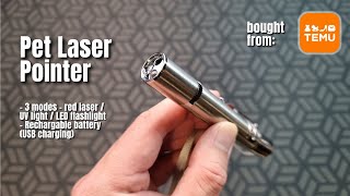 Pet Laser Pointer 3 in 1