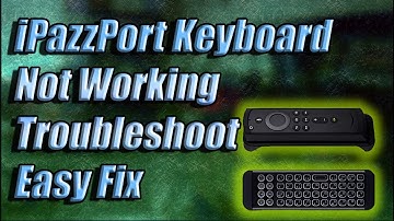 iPazzPort Keyboard Not working Troubleshoot HOW TO FIX
