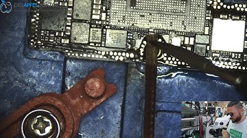 iPhone X CPU SWAP - TOP BOTTOM BOARD SWAP - A11 CPU REBALL - CPU SKILL