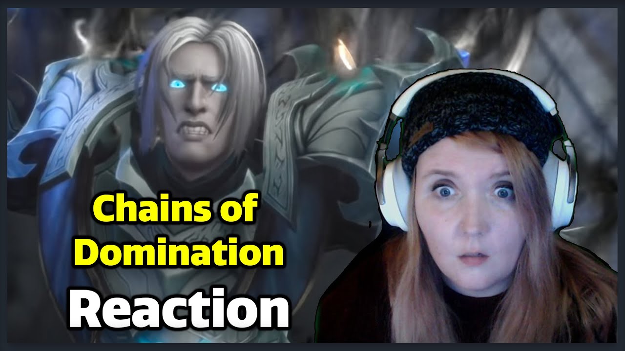 Chains of Domination Cinematic Reaction - World of Warcraft Shadowlands 9.1
