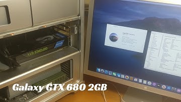 Galaxy GTX 680 Flashed for Mac Pro testing for eBay listing