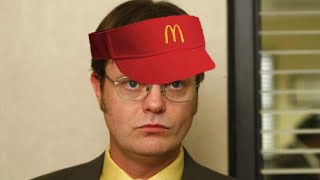 Dwight Schrute used to work at McDonald&#39;s - The Office