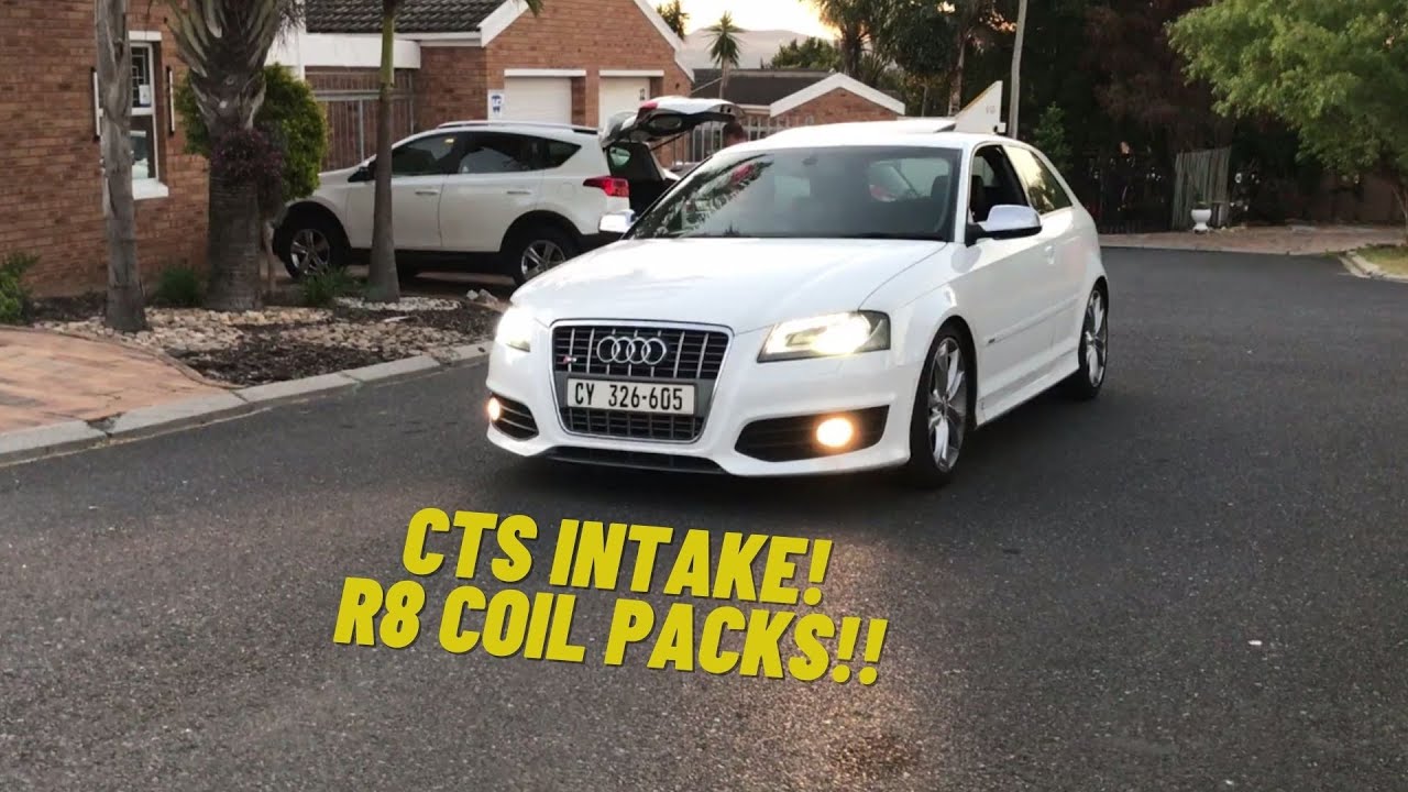 Audi S3 8P CTS Intake & R8 Coil Packs Install YouTube