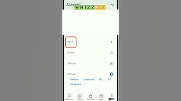 How to withdraw fund from Zerodha || ज़ेरोधा अप्प के फण्ड से पैसे कैसे निकालें || #shorts