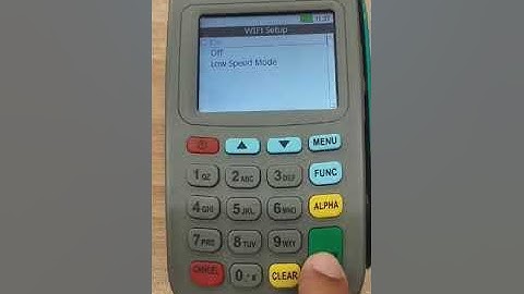 POS machine network transfer into the Wi-Fi #wifi #Configuration #pos