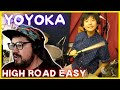 She Makes It Look SO EASY | YOYOKA 'High Road Easy' Sass Jordan Drums | Drummer Reaction + Analysis